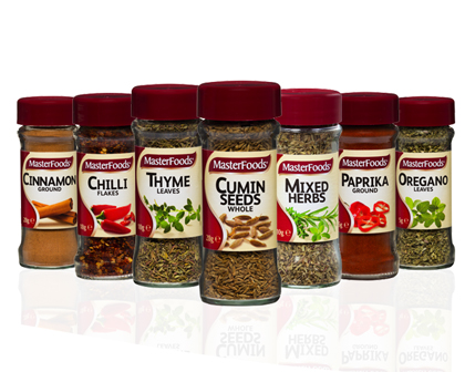 MasterFoods Range